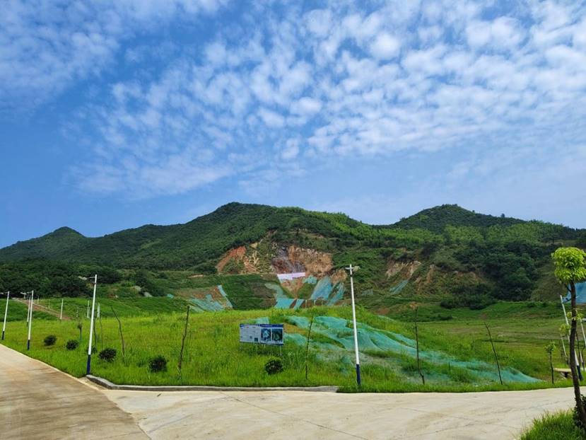 銅山、前山露天采坑復(fù)墾項目完成
